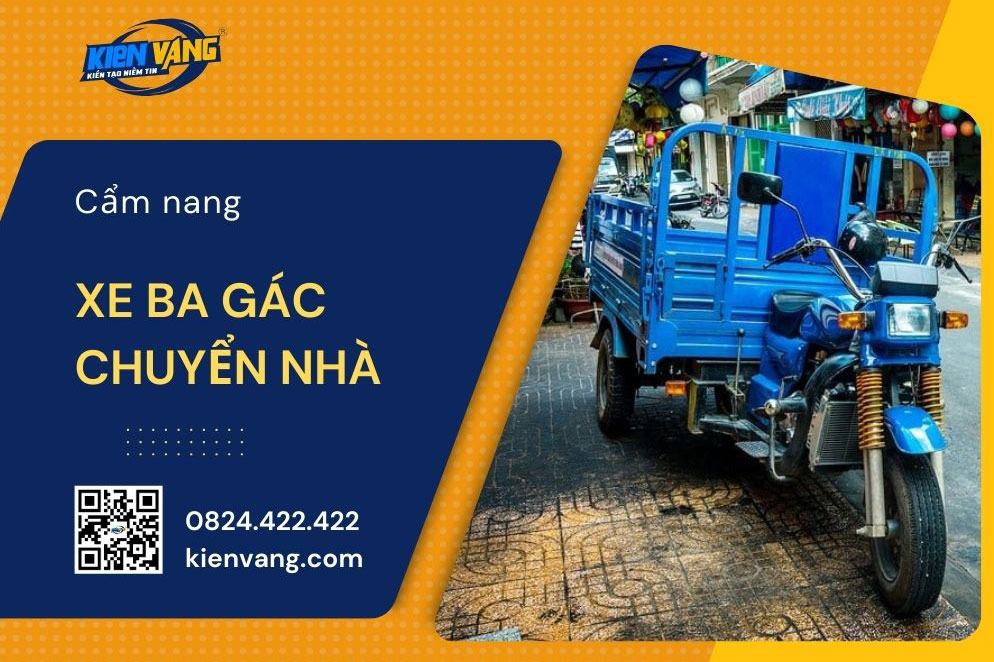 Kinh nghiệm thuê xe ba gác chuyển nhà tiết kiệm