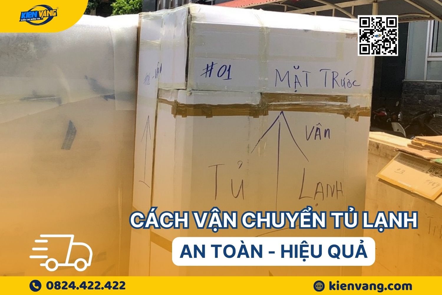 Cách vận chuyển tủ lạnh an toàn và hiệu quả