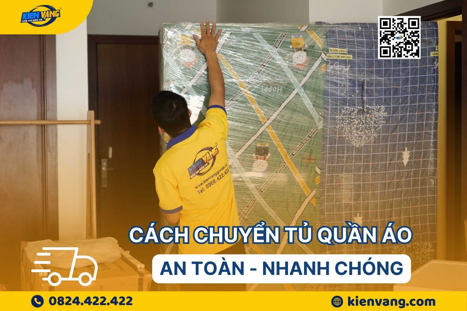 Cách vận chuyển tủ quần ao an toàn - nhanh chóng !