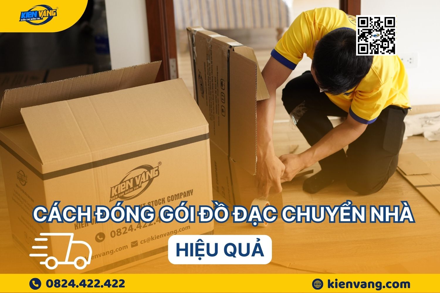 Mẹo đóng gói đồ đạc chuyển nhà