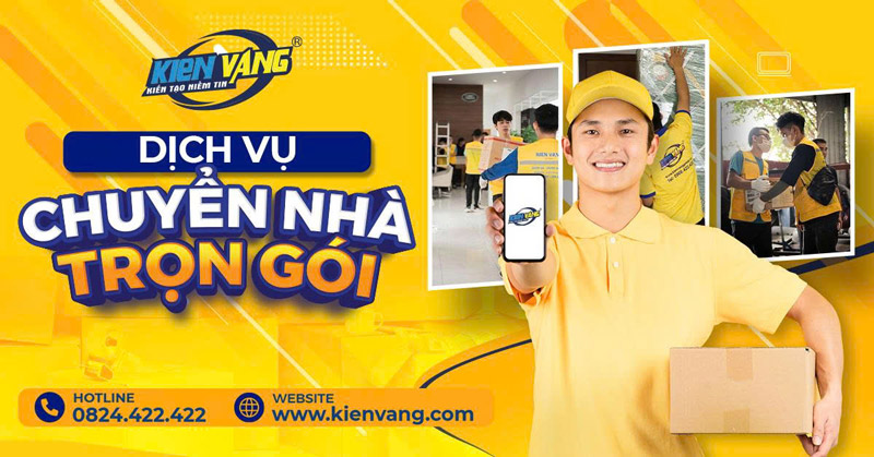 Dịch vụ chuyển nhà trọn gói của Kiến Vàng