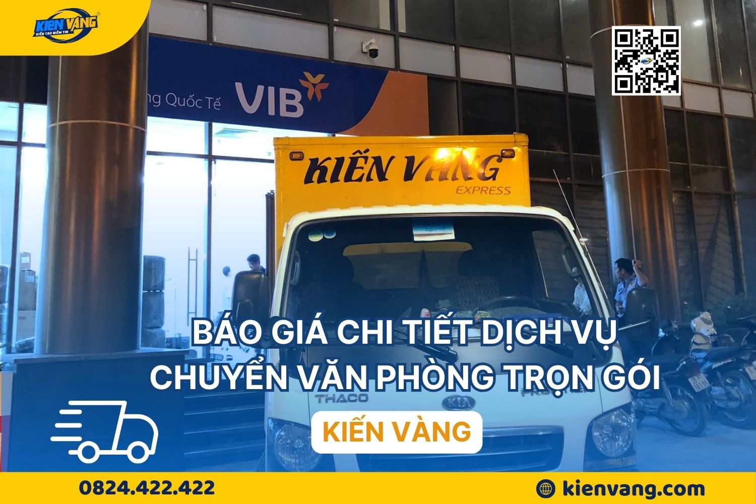 Bảng giá dịch vụ chuyển văn phòng trọn gói Kiến Vàng