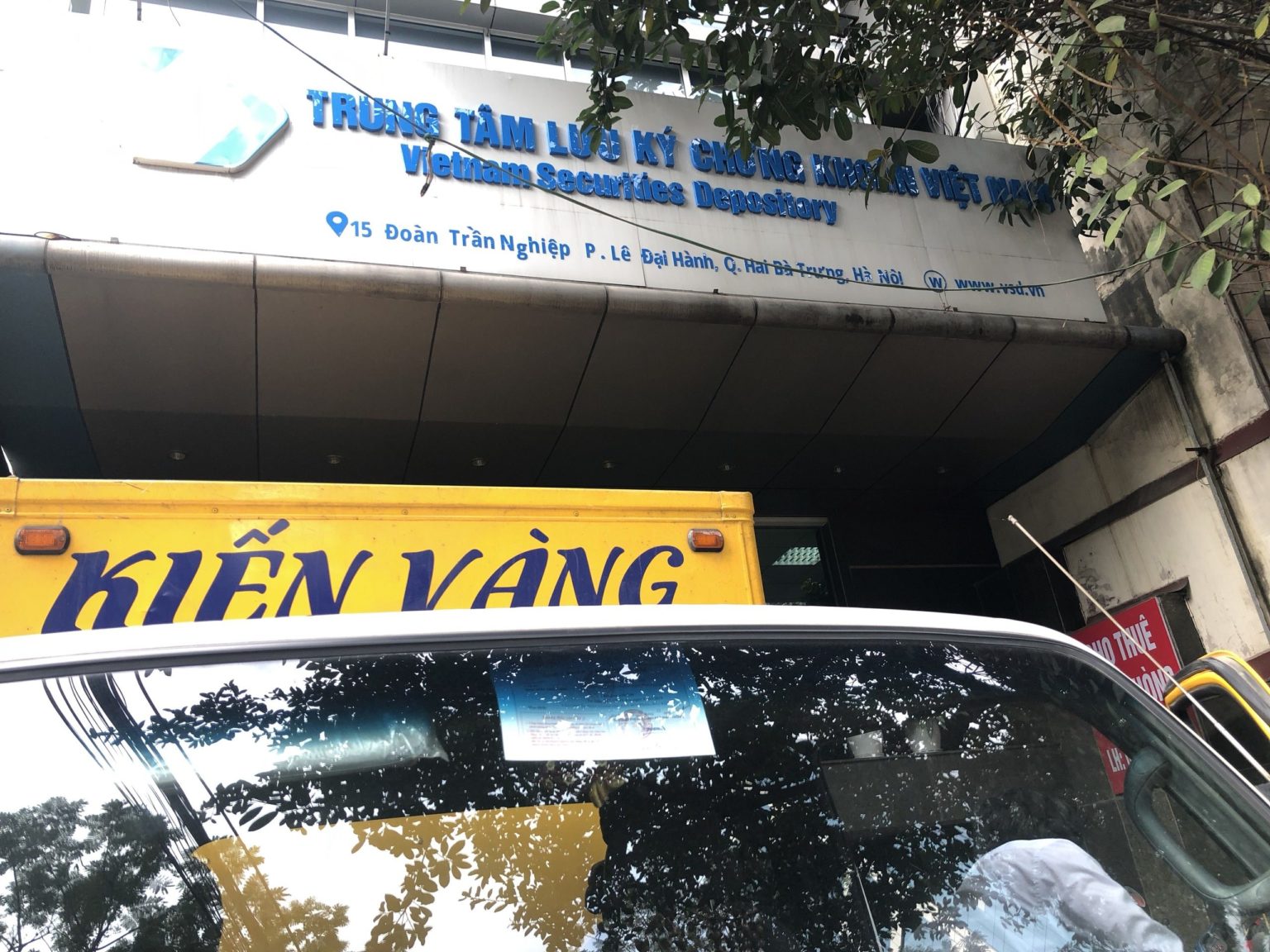 Chuyển văn phòng Trung tâm lưu ký chứng khoán Việt Nam