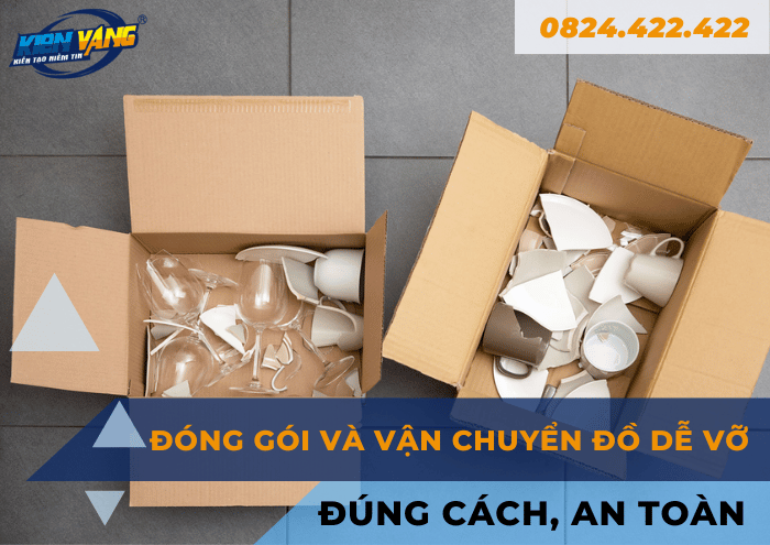 Quy cách đóng gói đồ đạc chuyển nhà trọn gói của Kiến Vàng