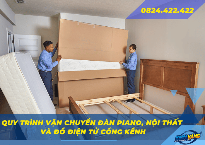 Quy cách đóng gói đồ đạc chuyển nhà trọn gói của Kiến Vàng