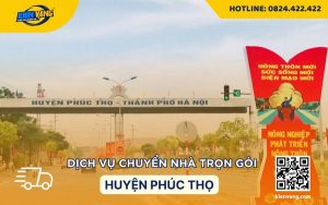 Dịch vụ chuyển nhà trọn gói huyện Phúc Thọ