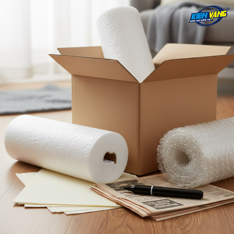 Các vật dụng cần thiết để đóng gói đồ đạc