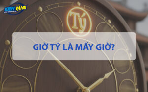 Giờ Tý là mấy giờ?