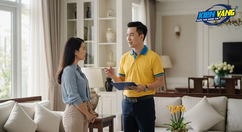 Kiến Vàng sẽ khảo sát và báo giá chi tiết tận nơi cho bạn