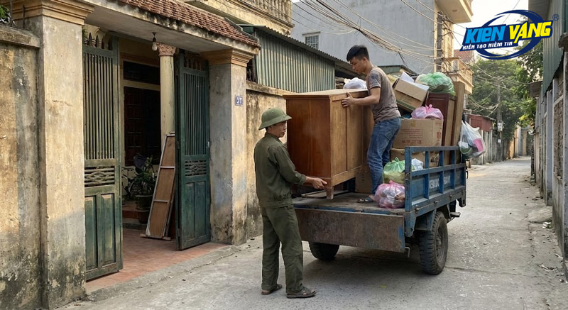 Xe ba gác chuyển nhà có lợi thế giá rẻ và tiện lợi khi di chuyển quãng đường ngắn