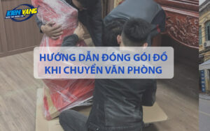 Hướng dẫn đóng gói đồ khi chuyển văn phòng