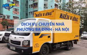 Dịch vụ chuyển nhà phường Ba Đình, Hà Nội