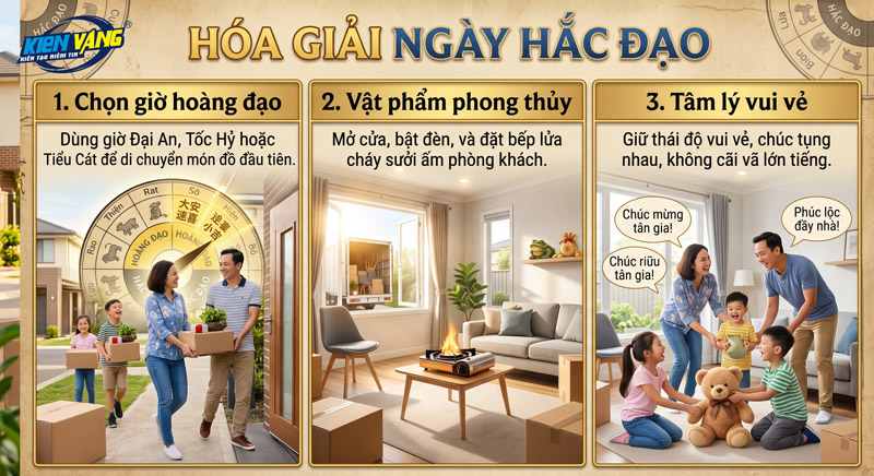 3 cách hóa giải ngày hắc đạo