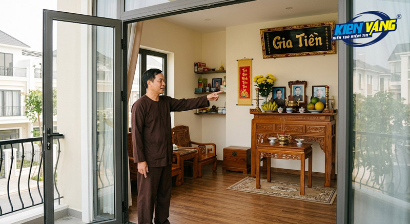 Nhà mới chỉ cần có đủ ban thờ chính thức, bếp nấu và điện nước cơ bản là có thể làm lễ nhập trạch
