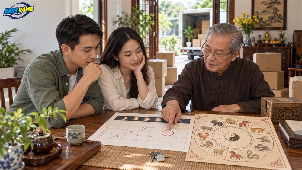 Chuyển nhà ngày giờ xấu là đại kỵ