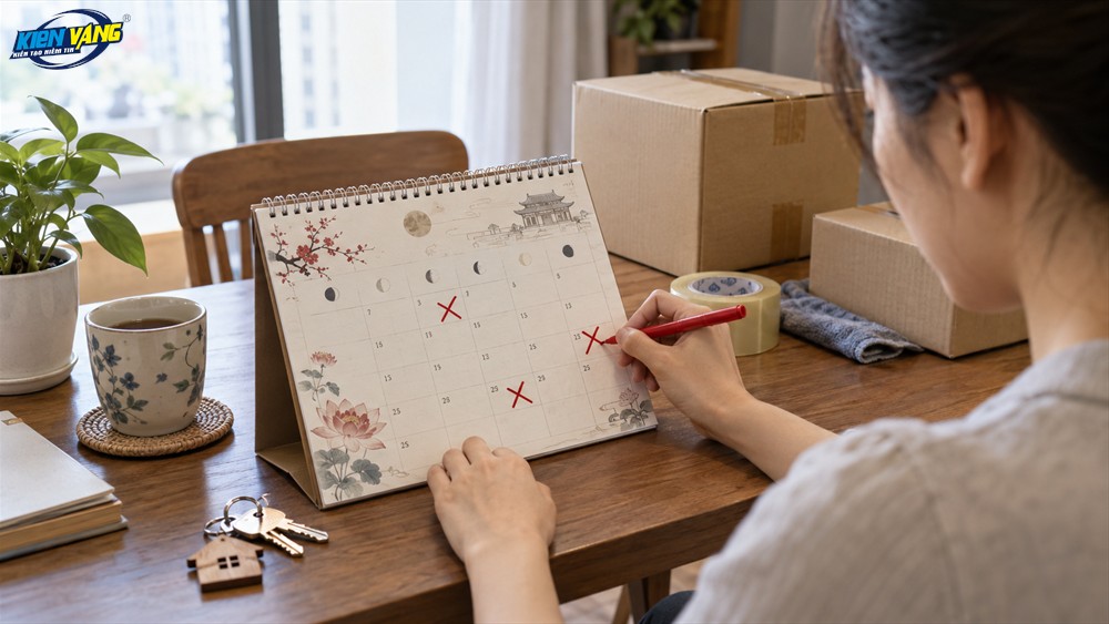 Ảnh hưởng của ngày Nguyệt kỵ khi chuyển nhà