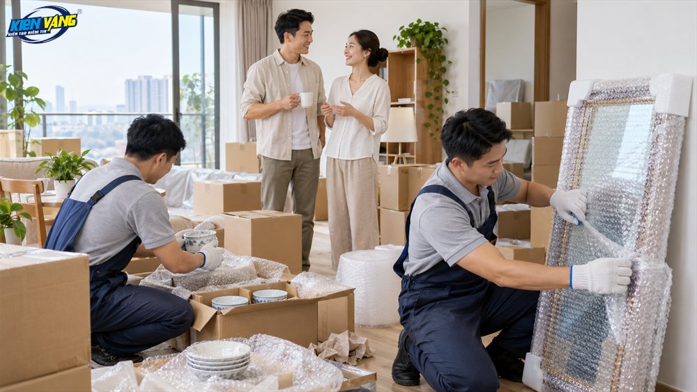 Khi chuyển nhà cần giữ hòa khó và bảo vệ đồ dễ vỡ