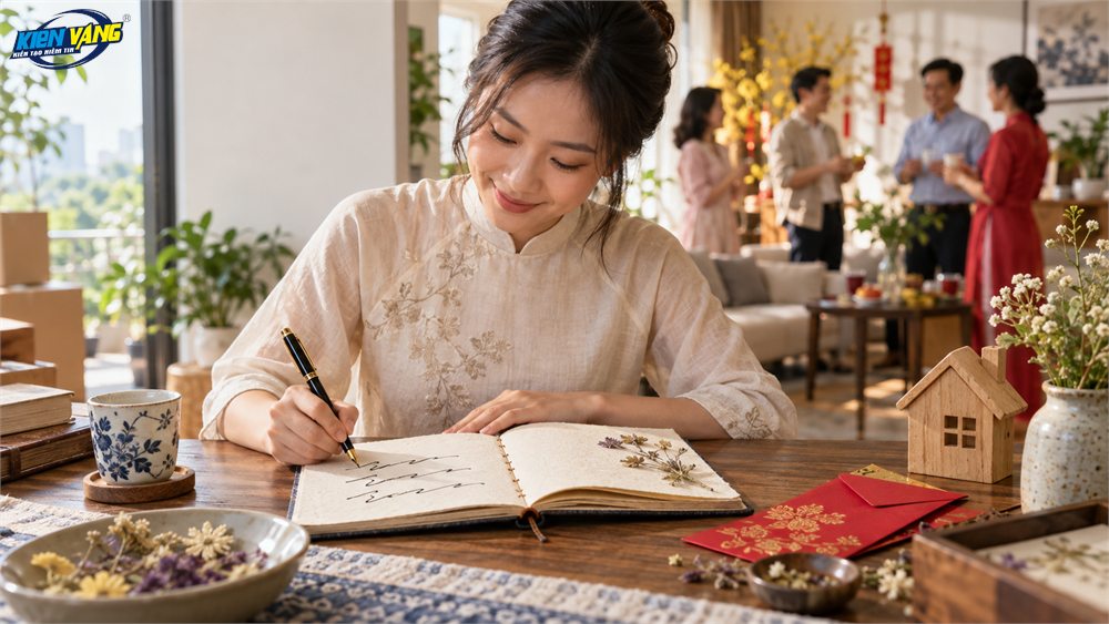 Thơ chúc mừng tân gia có vần điệu, dễ nghe, giàu cảm xúc