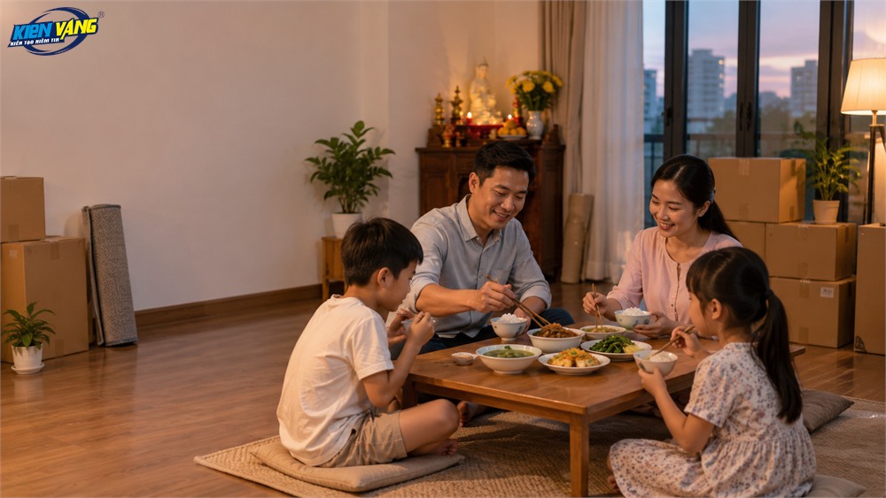Không nên tiệc tùng ồn ào ngày nhập trạch, hãy để sang một ngày khác thuận tiện hơn