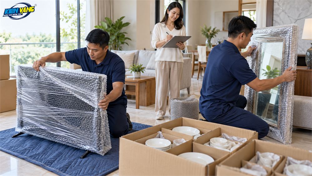 Kỹ thuật bọc lót, bảo vệ tài sản tốt của thợ có tay nghề cao giúp tài sản luôn an toàn